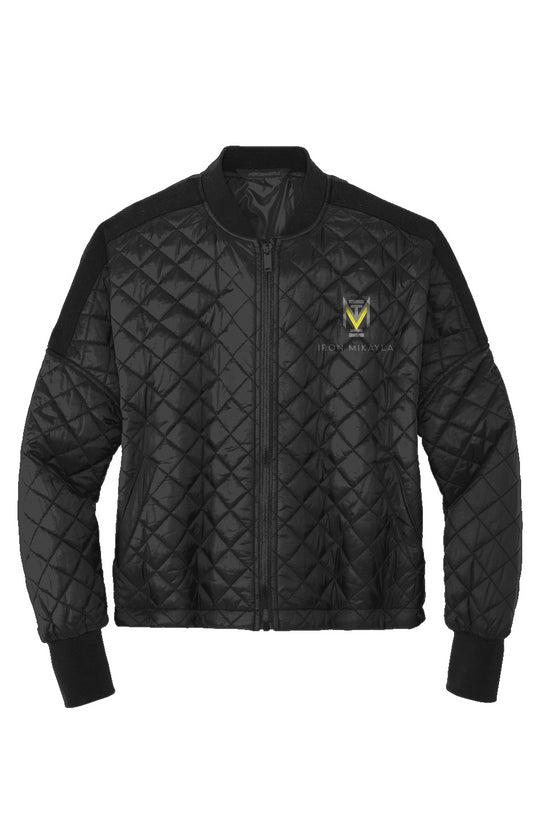 Womens Boxy Quilted Jacket