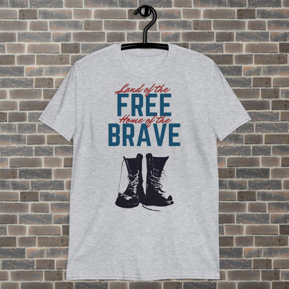 Land of the Free, Home of the Brave Unisex T-Shirt