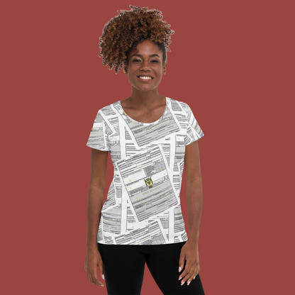 Iron Mikayla™ DD 214 Women's Athletic T-shirt