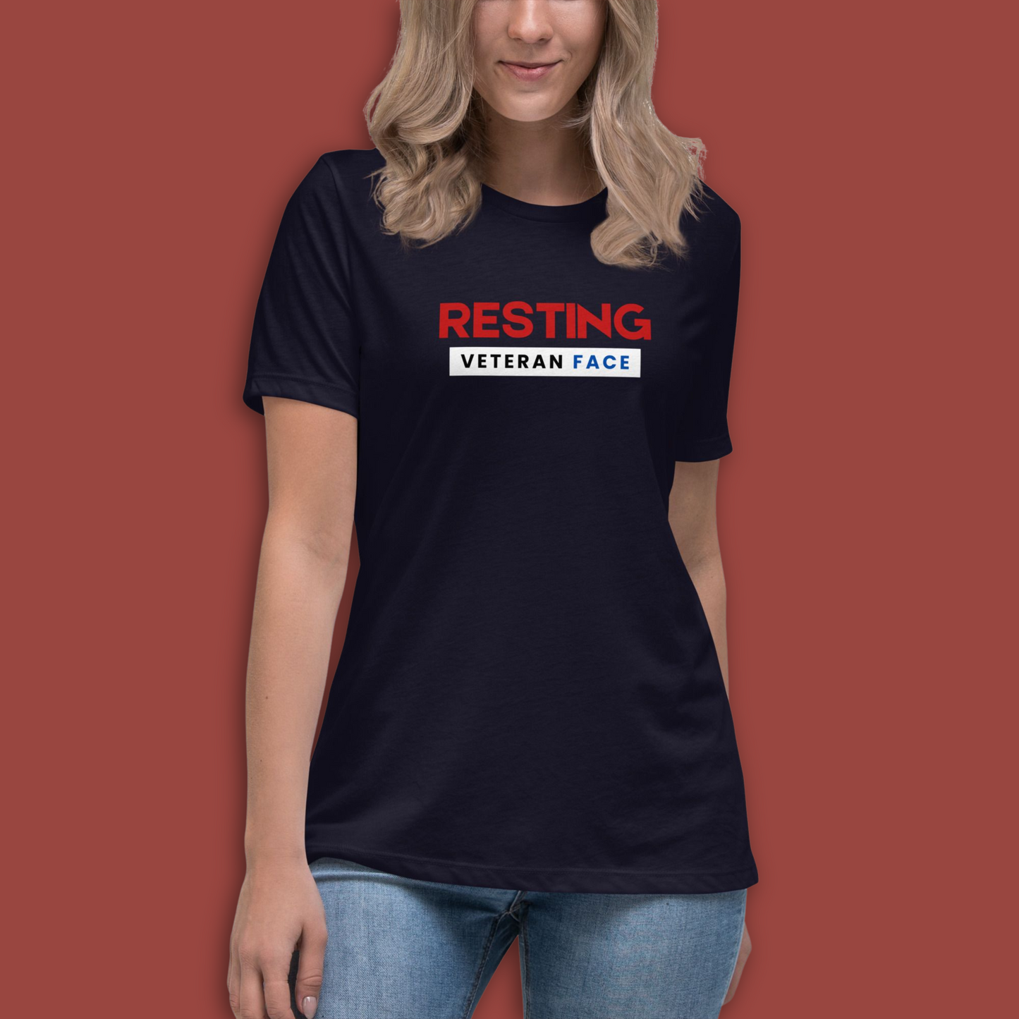 Resting Veteran Face T-Shirt