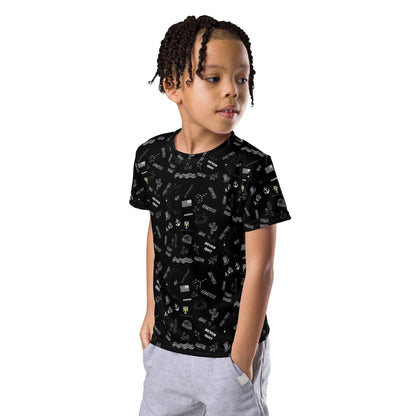 Iron Mikayla Kids Print neck t-shirt