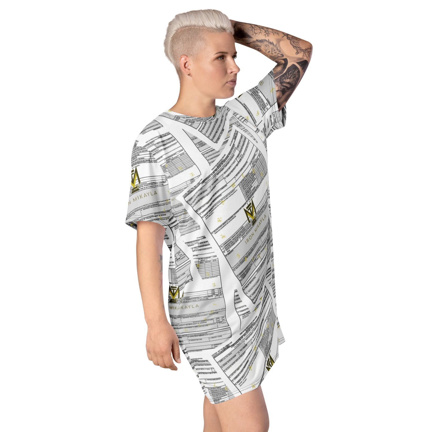 Iron Mikayla™ DD 214 T-shirt dress