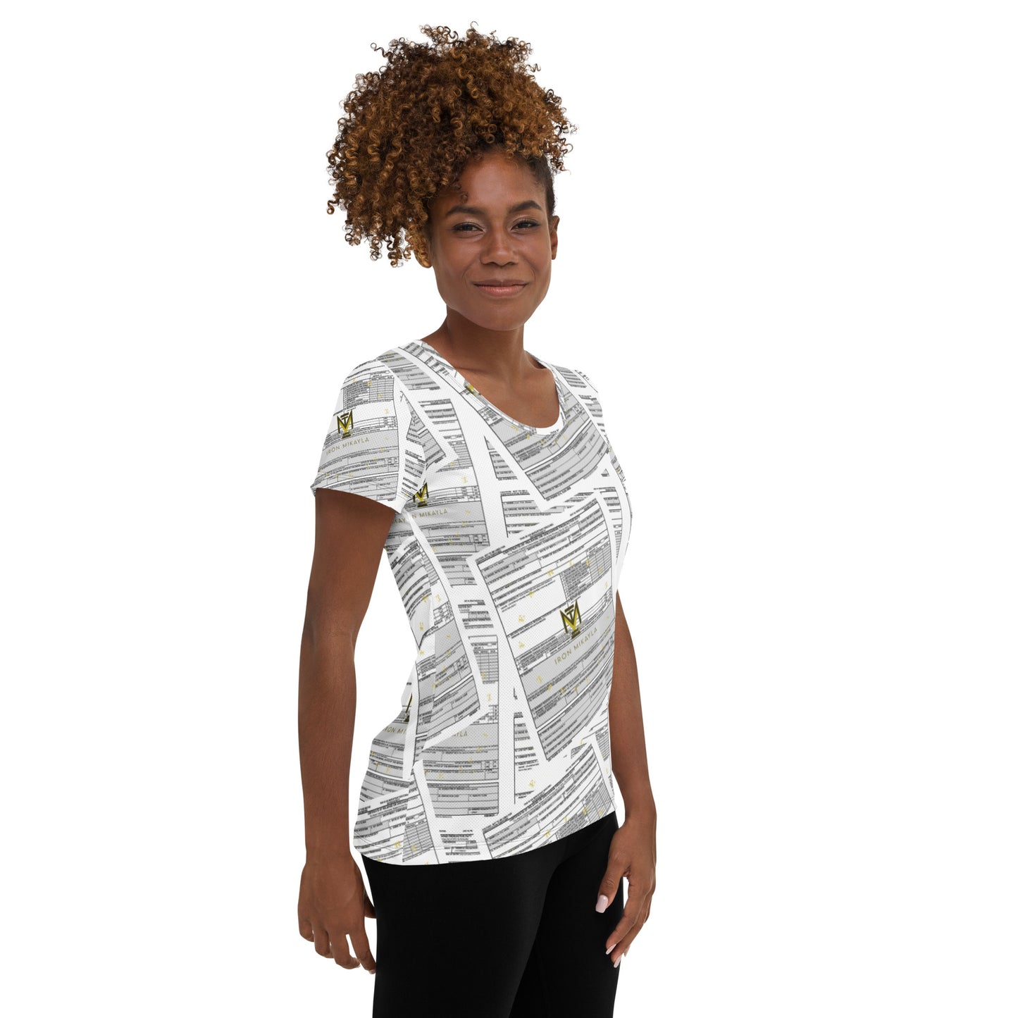 Iron Mikayla™ DD 214 Women's Athletic T-shirt