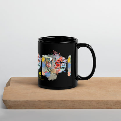 Caffeine, Chaos, and Cuss Words Mug