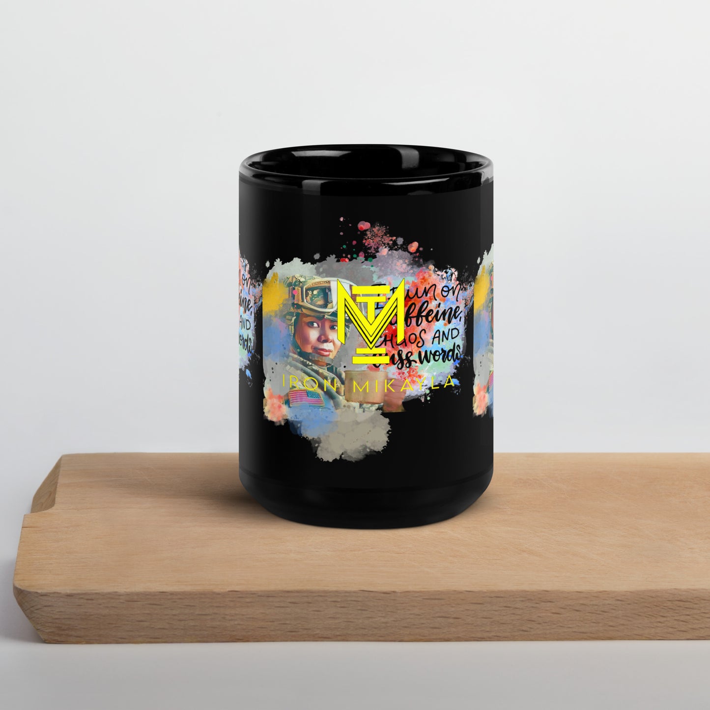 Caffeine, Chaos, and Cuss Words Mug