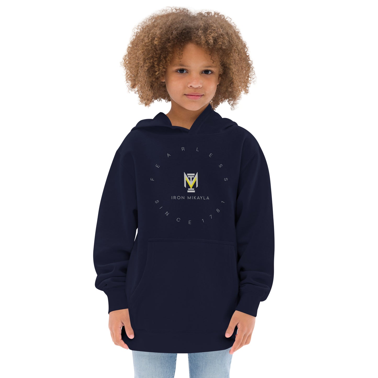 Fearless Since Kids fleece hoodie