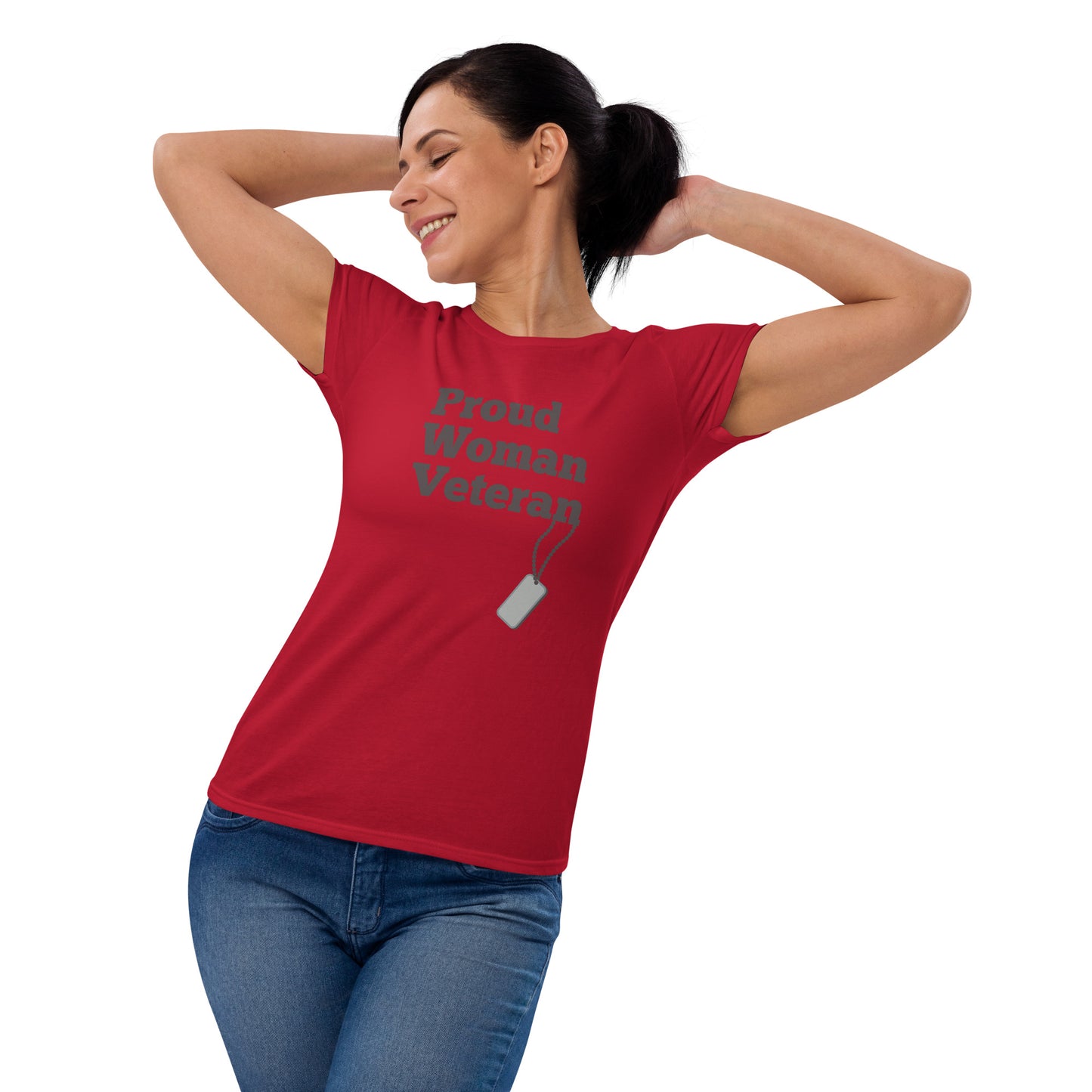 Proud Woman Veteran t-shirt