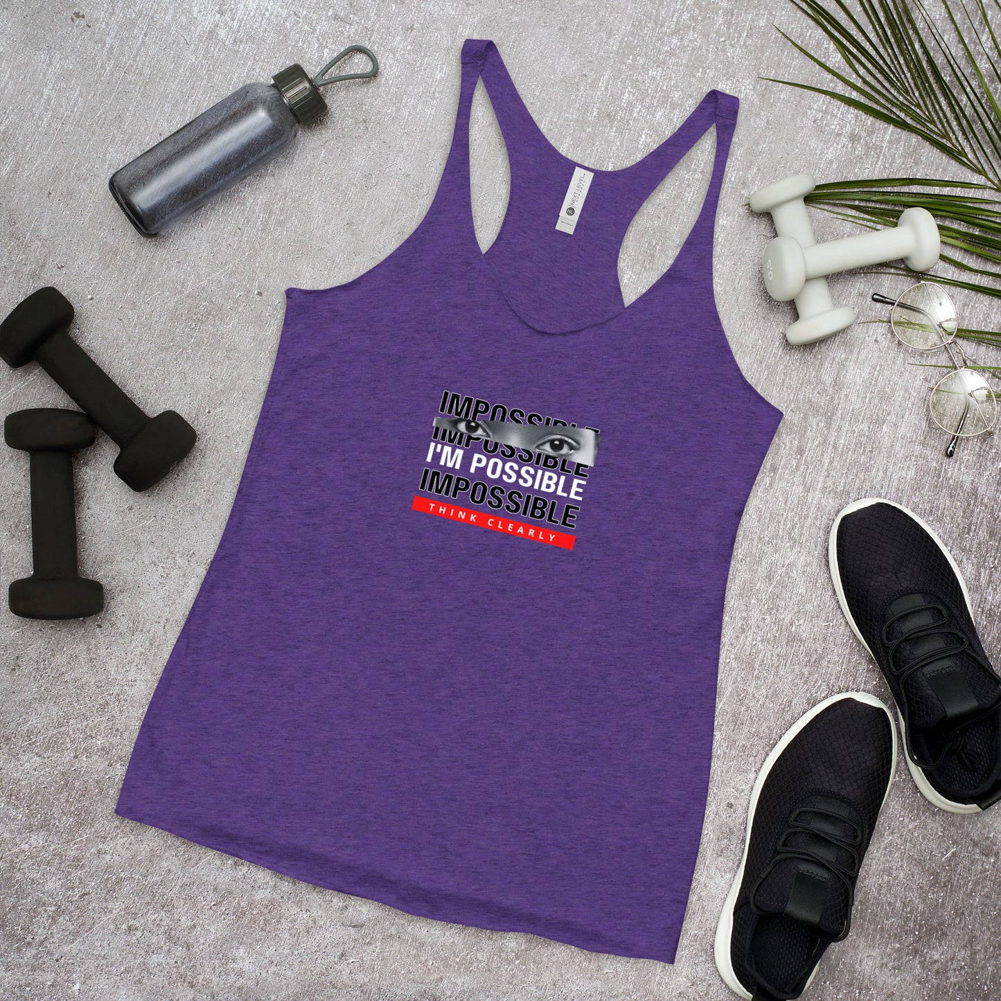 I'm Possible Racerback Tank