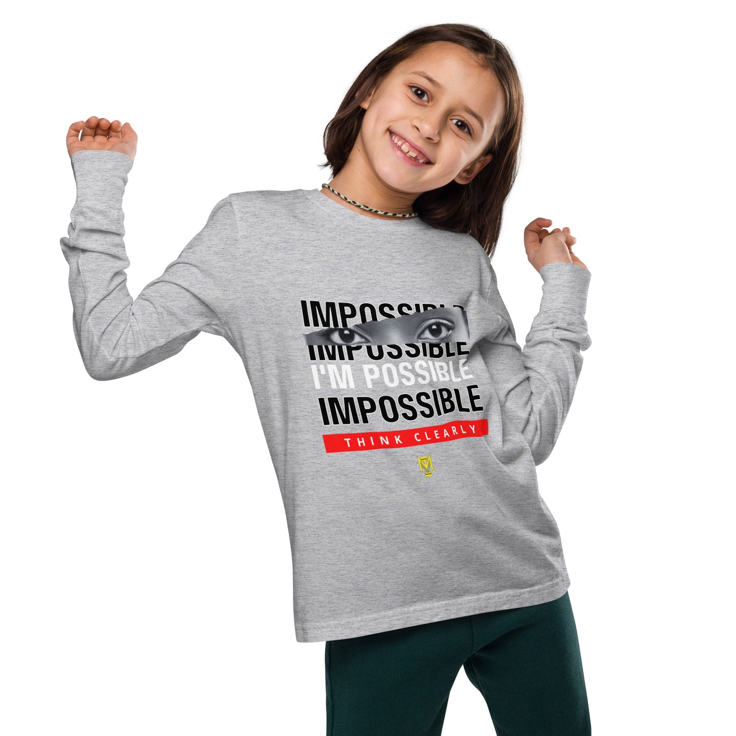 I'm Possible Youth long sleeve tee