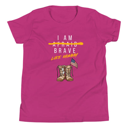 Brave Like Mommy Youth Short Sleeve T-Shirt