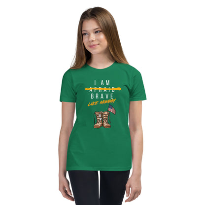 Brave Like Mommy Youth Short Sleeve T-Shirt