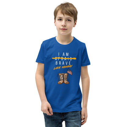 Brave Like Mommy Youth Short Sleeve T-Shirt